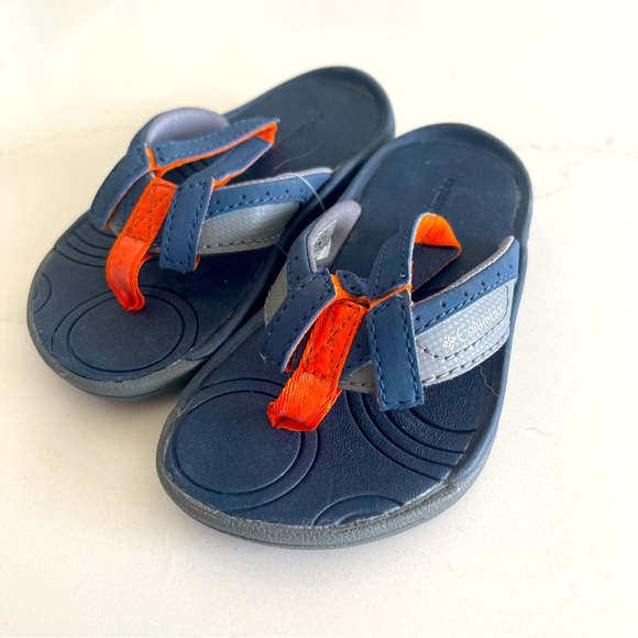 NWOT Boys size 8 Columbia sandals - flip flops - Picture 6 of 8